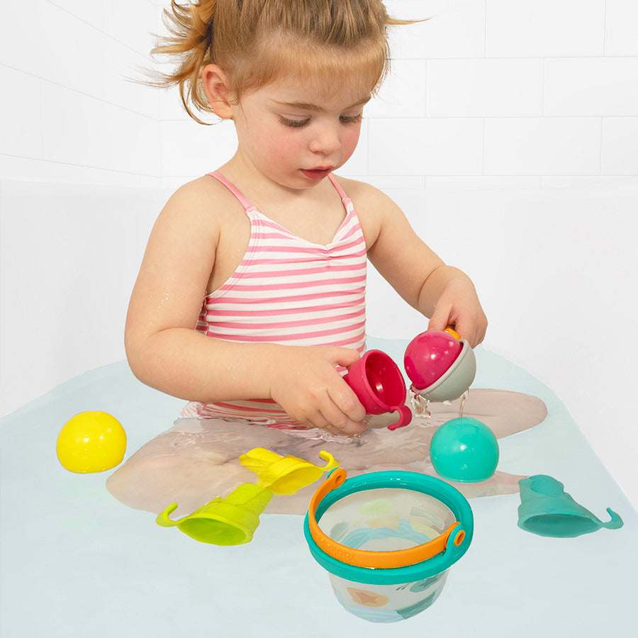Yookidoo Zabawka do kąpieli wiaderko do wody - Nabierz i chlap