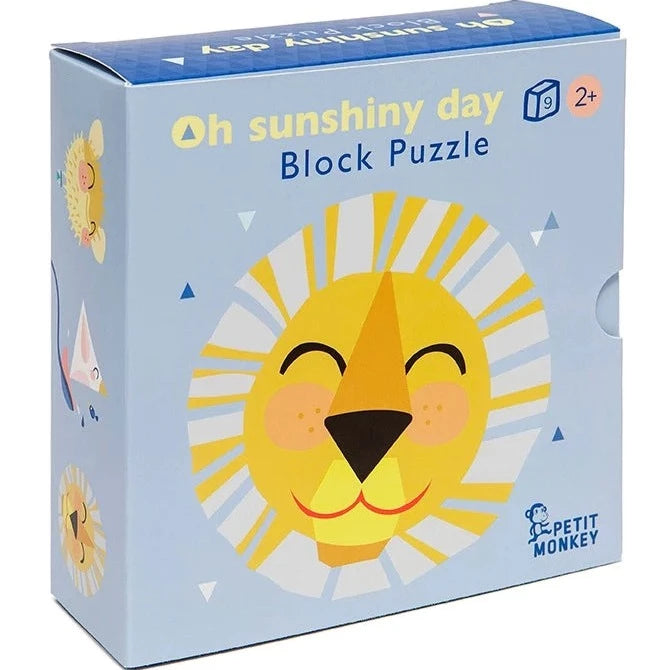 Petit Monkey Układanka dla dzieci Puzzle Oh shiny day