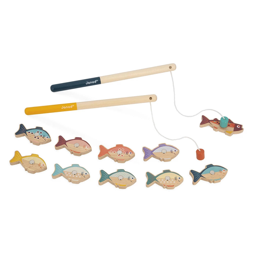 Janod Gra zręcznościowa dla dzieci Łowienie rybek