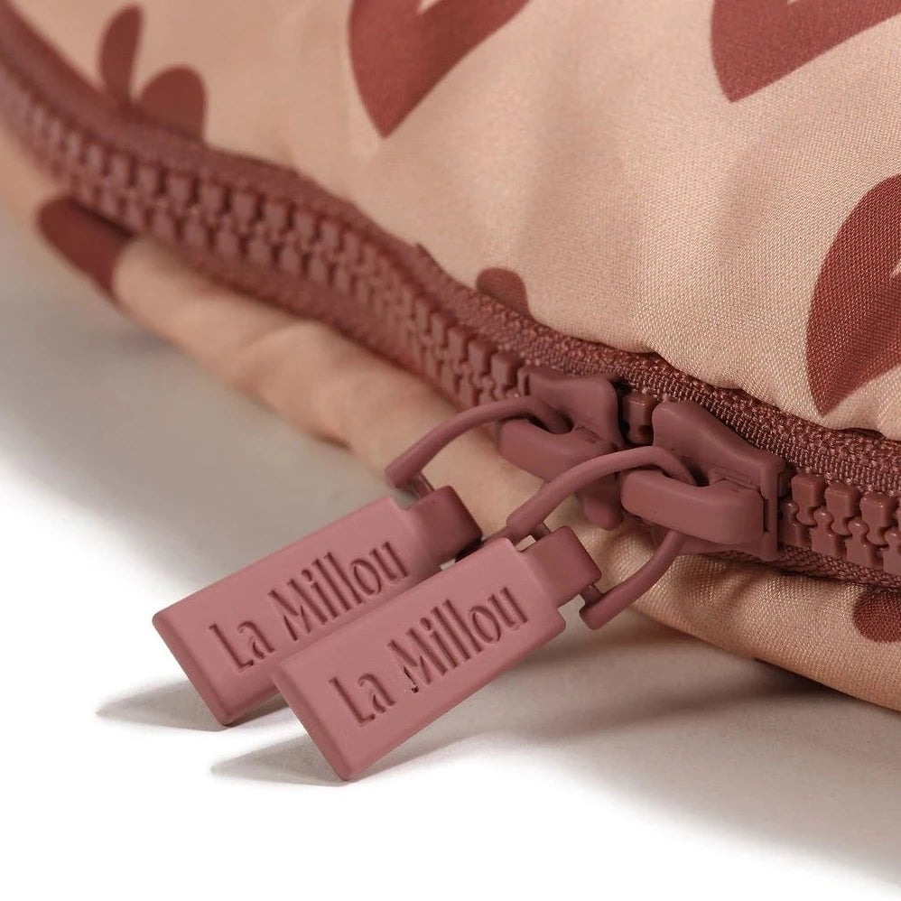 La Millou Śpiworek do wózka Combo Multi Heartbeat Pink