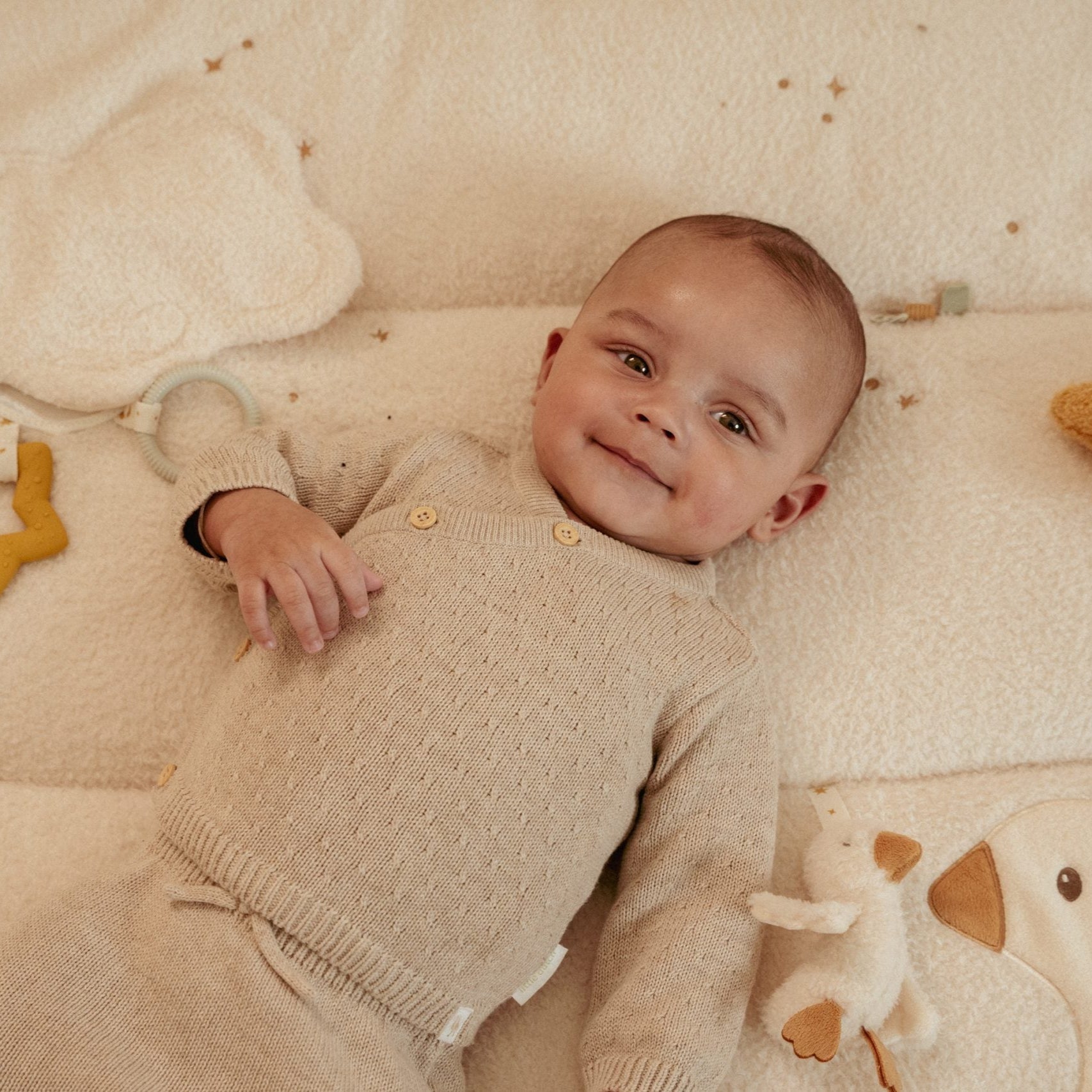 Little Dutch Interaktywna mata dla niemowląt Newborn Naturals