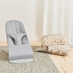 Babybjorn Leżaczek dla niemowlaka Bliss Woven Petal Quilt Jasnoszary zabawka