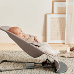 Babybjorn Leżaczek dla niemowlaka Bliss Woven Piaskowoszary zabawka