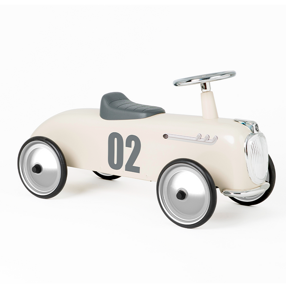 Baghera Jeździk dla dziecka Roadster Ivory White