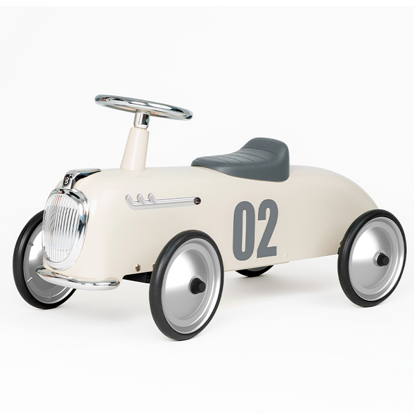 Baghera Jeździk dla dziecka Roadster Ivory White