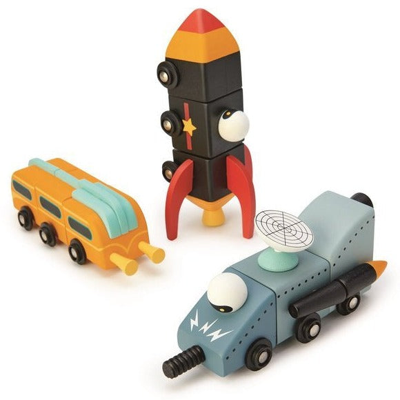 Tender Leaf Toy Pojazdy kosmiczne Zestaw konstrukcyjny