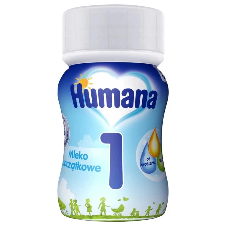 Humana 1 mleko początkowe w płynie od urodzenia 1 sztuka