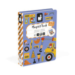 Janod Magnetyczna układanka Plac budowy Magnetibook