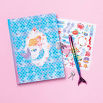 Janod Zestaw kreatywny dla dzieci Sekretny notes Magiczny ocean