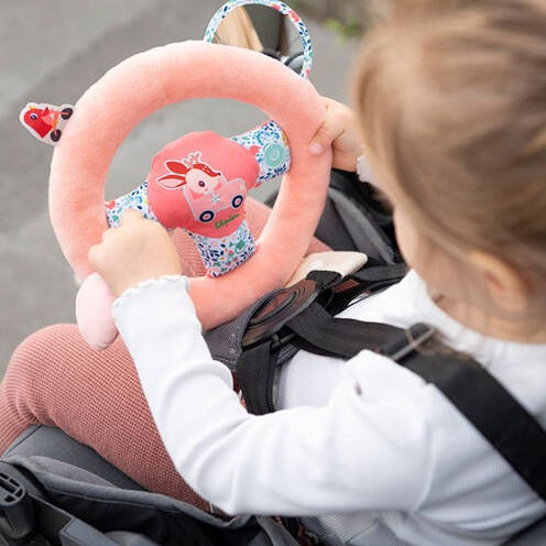 Lilliputiens Zabawka sensoryczna Miękka kierownica aktywizująca Sarenka Stella