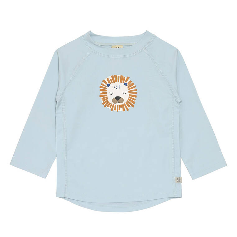 Lassig Koszulka do pływania dla dzieci z długim rękawem przeciwsłoneczna UV60 Splash & Fun Lew powder blue, rozm. 74/80