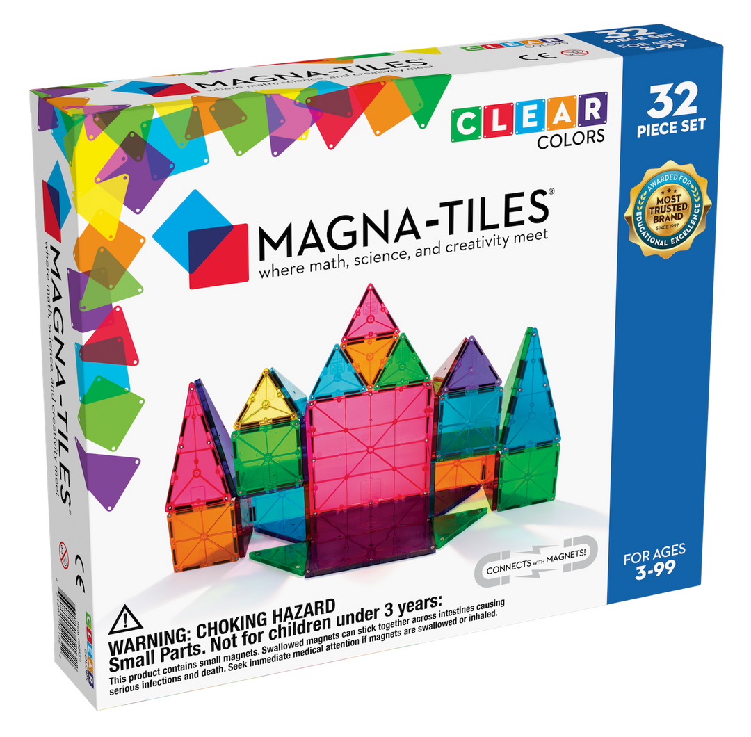 Magna Tiles Klocki magnetyczne Classic 32 elem.