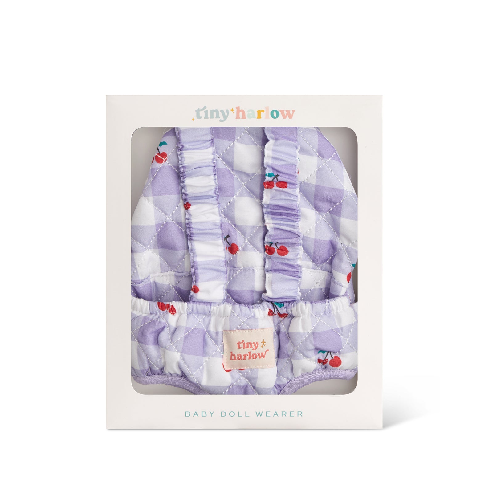 Tiny Harlow Nosidełko dla lalki Lilac Cherry