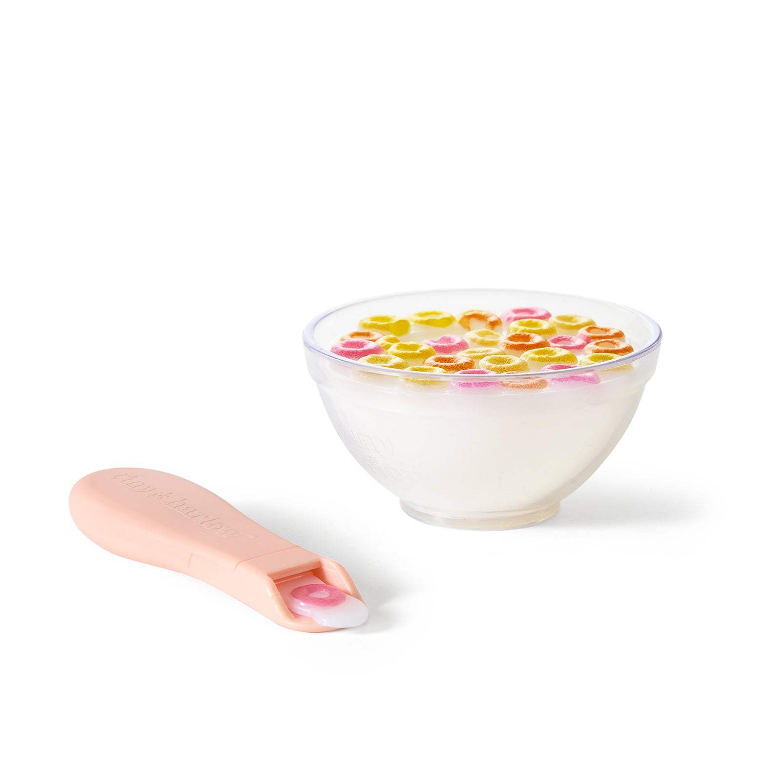 Tiny Harlow Zestaw do karmienia lalek Tiny Tummies miseczka i łyżeczka, Płatki śniadaniowe