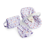 Tiny Harlow Torba z akcesoriami dla lalek Lilac Cherry