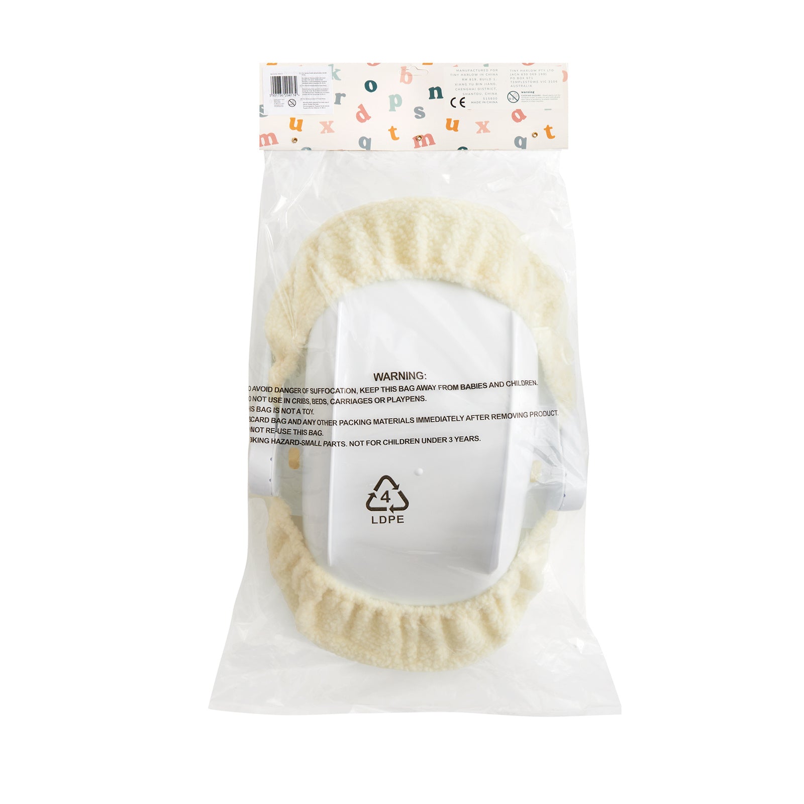 Tiny Harlow Fotelik samochodowy dla lalki Sheep