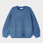 Mayoral Sweter dla dziewczynki niebieski 122 cm