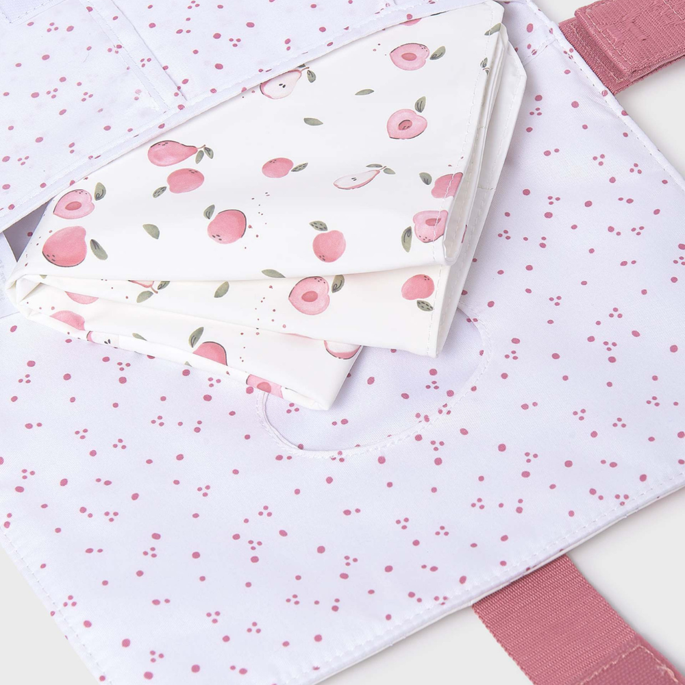 Mayoral Organizer na dokument z wodoodpornym przewijakiem dla niemowlęcia Rose Tan