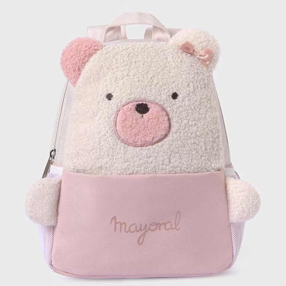 Mayoral Plecak dla przedszkolaka Miś rózowy