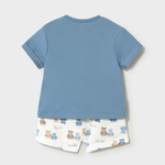 Mayoral Komplet niemowlęcy 2-częściowy z szortami i koszulką Tide