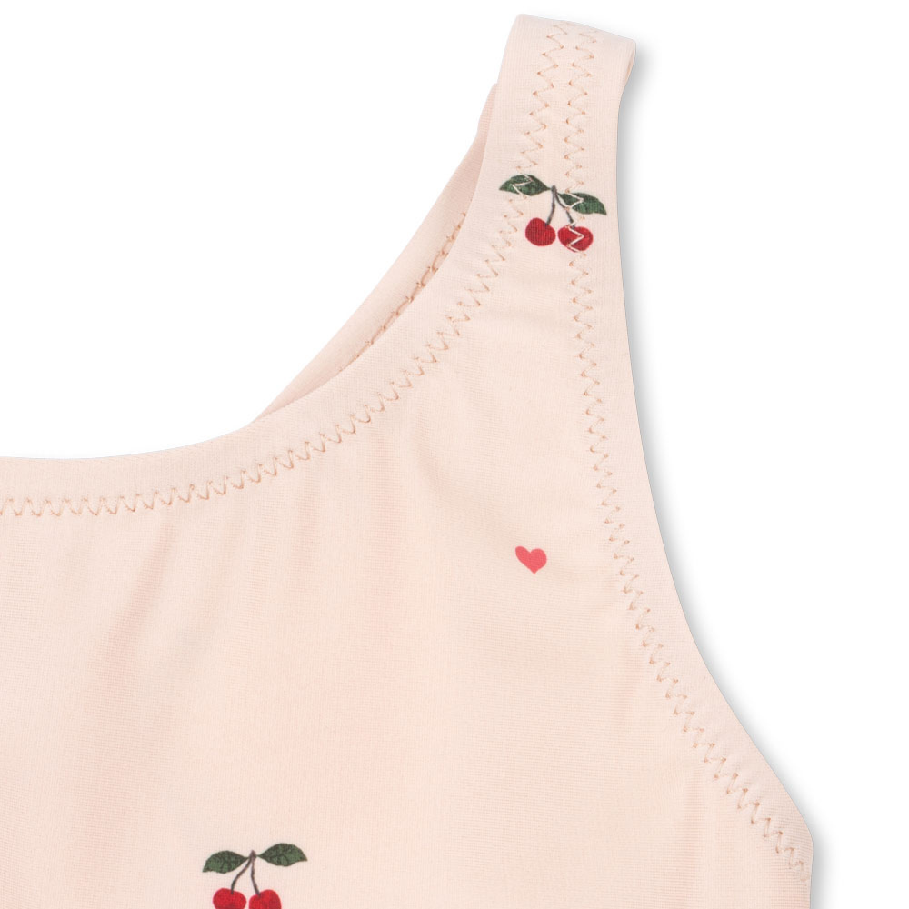 Konges Slojd Strój kąpielowy dla dziewczynki Merle Cherry Coeur Rose