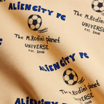 Mini Rodini Bluza dziecięca zapinana Alien City FC Beige