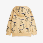 Mini Rodini Bluza dziecięca zapinana Alien City FC Beige