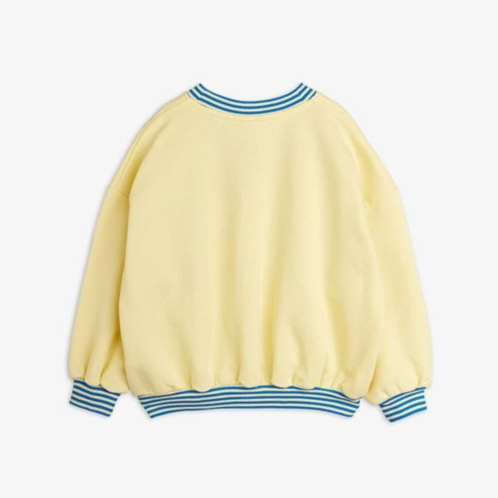 Mini Rodini Bluza dziecięca To the moon Yellow