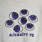 Mini Rodini Bluza dziecięca Eyes Grey Melange