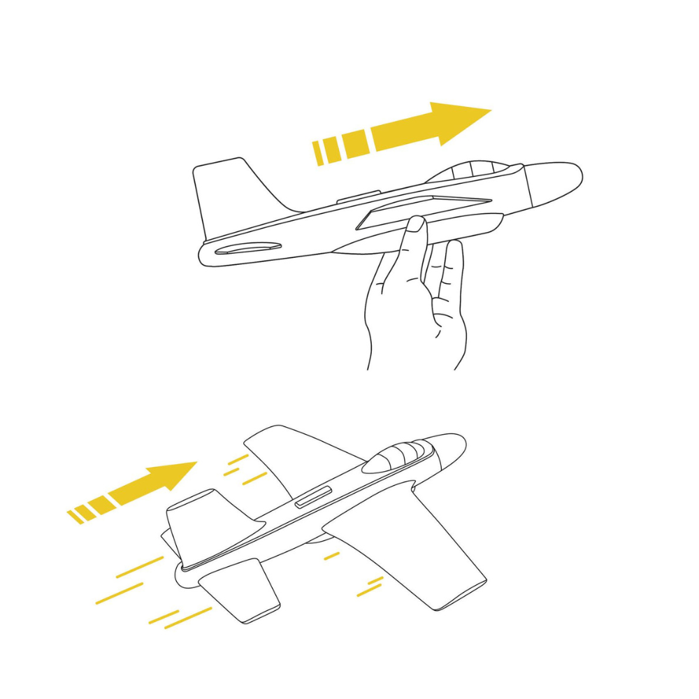 Djeco Piankowy mały szybowiec