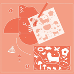 Djeco zestaw artystyczny zrób to sam Portmonetki przyjaciele