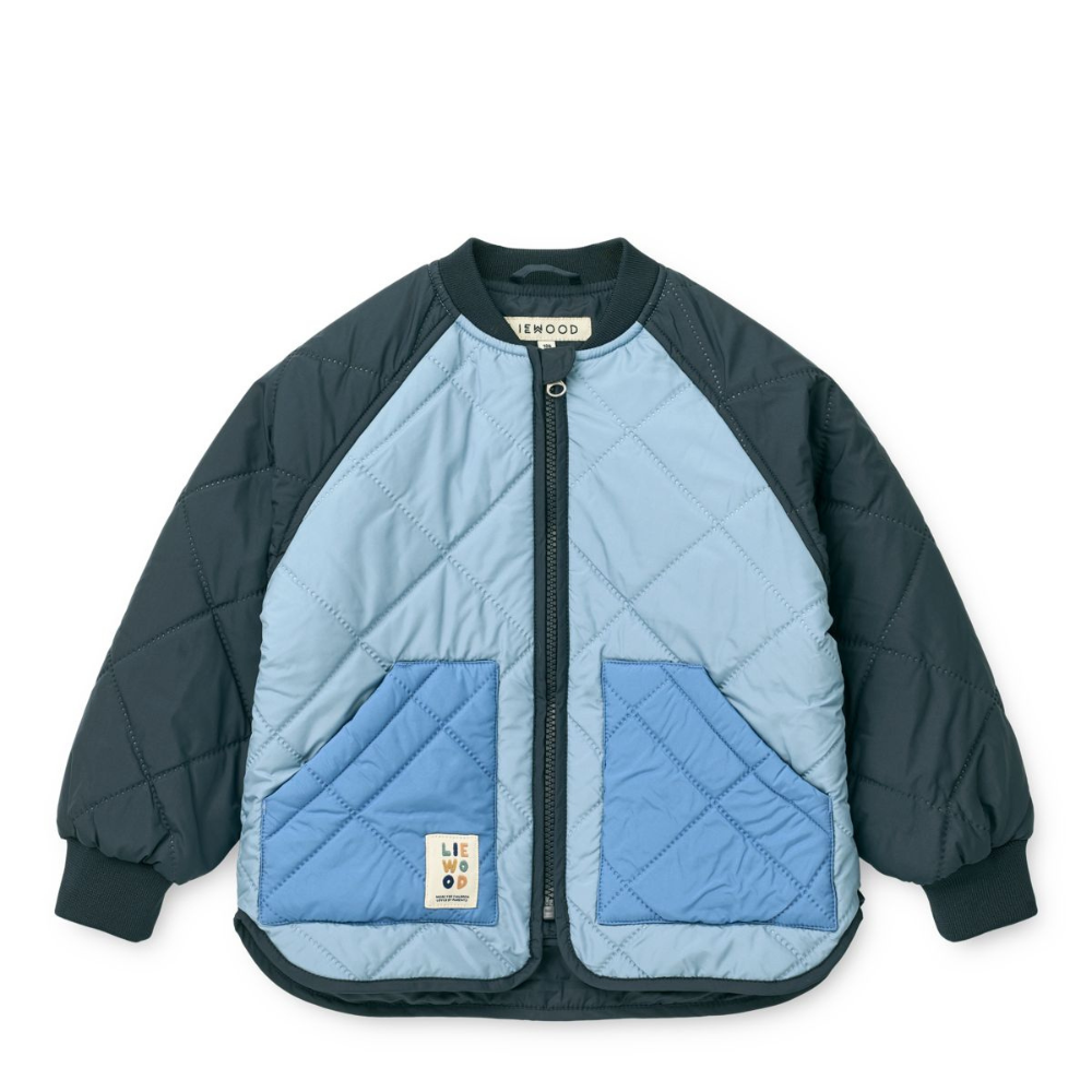 Liewood zestaw termiczny dla dzieci Zella Beach blue / Classic navy / mix