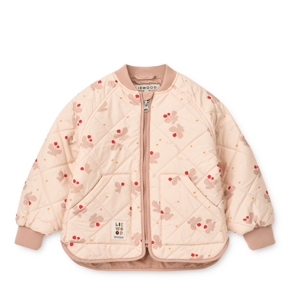 Liewood zestaw termiczny dla dzieci Zella Butterfly / Apple blossom