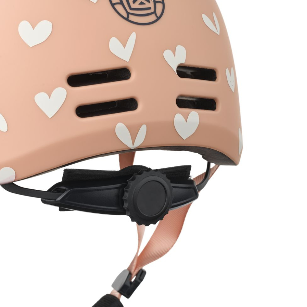 Liewood kask rowerowy dla dzieci Milly Sweethearts / Pale tuscany