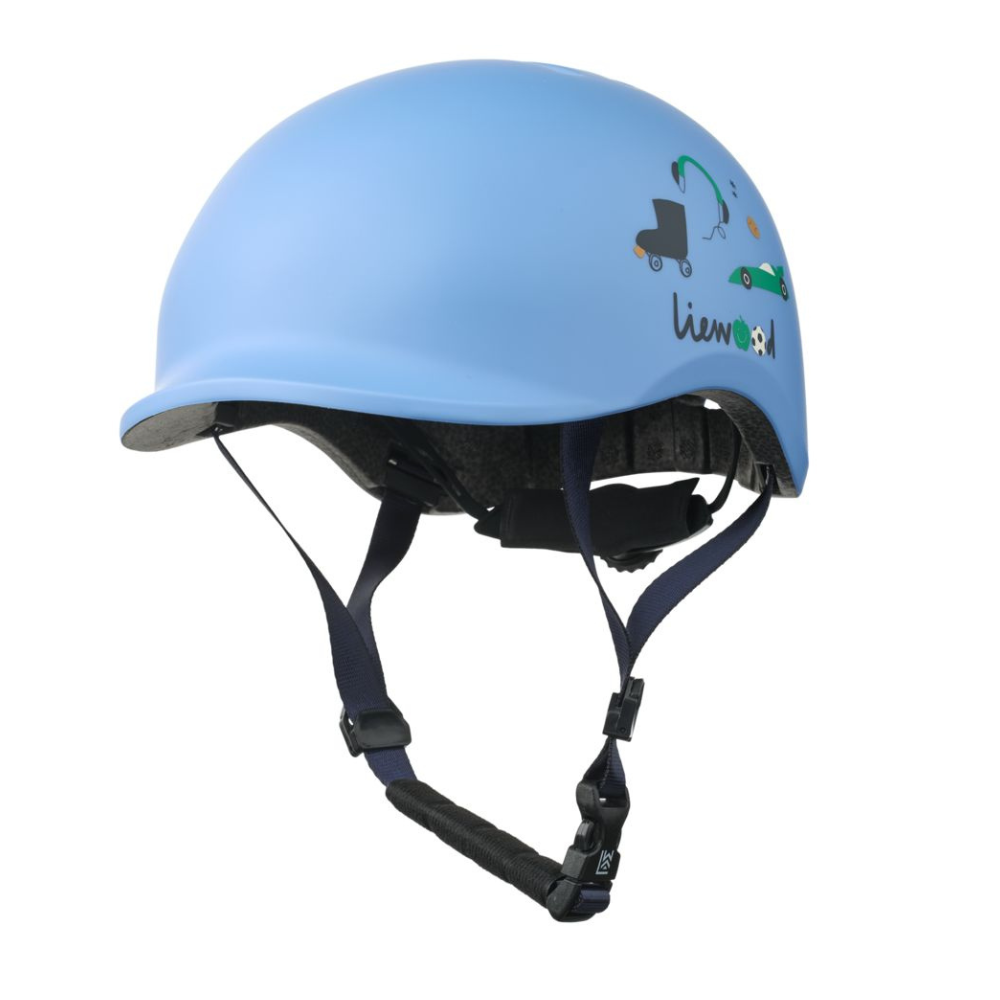 Liewood kask rowerowy dla dzieci Milly Fun / Beach blue