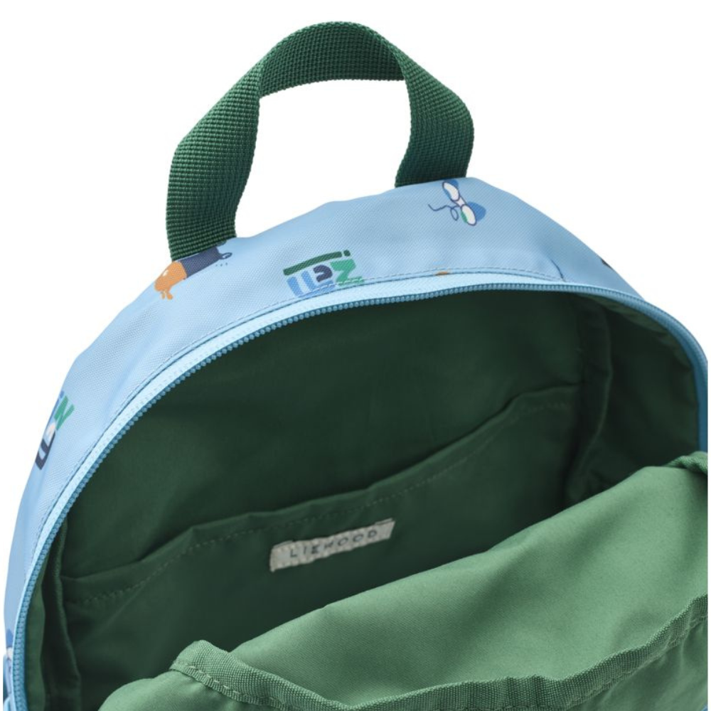 Liewood plecak dla dzieci Andreas Fun / Beach blue