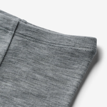 Wheat legginsy wełniane dla starszaka Agi melange grey