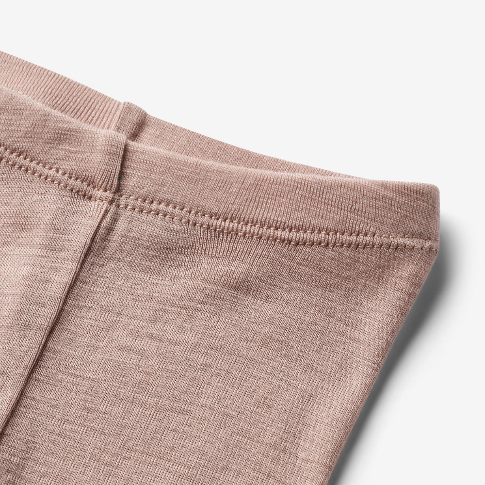 Wheat wełniane legginsy dziecięce Agi dry rose