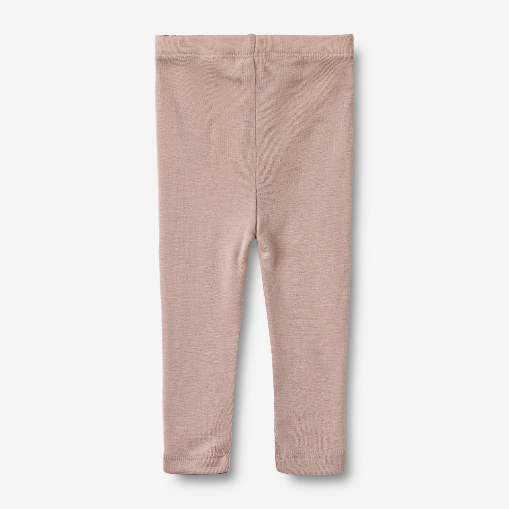 Wheat wełniane legginsy dziecięce Agi dry rose