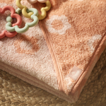Jollein pelerynka kąpielowa dla dziecka Jacquard Blush