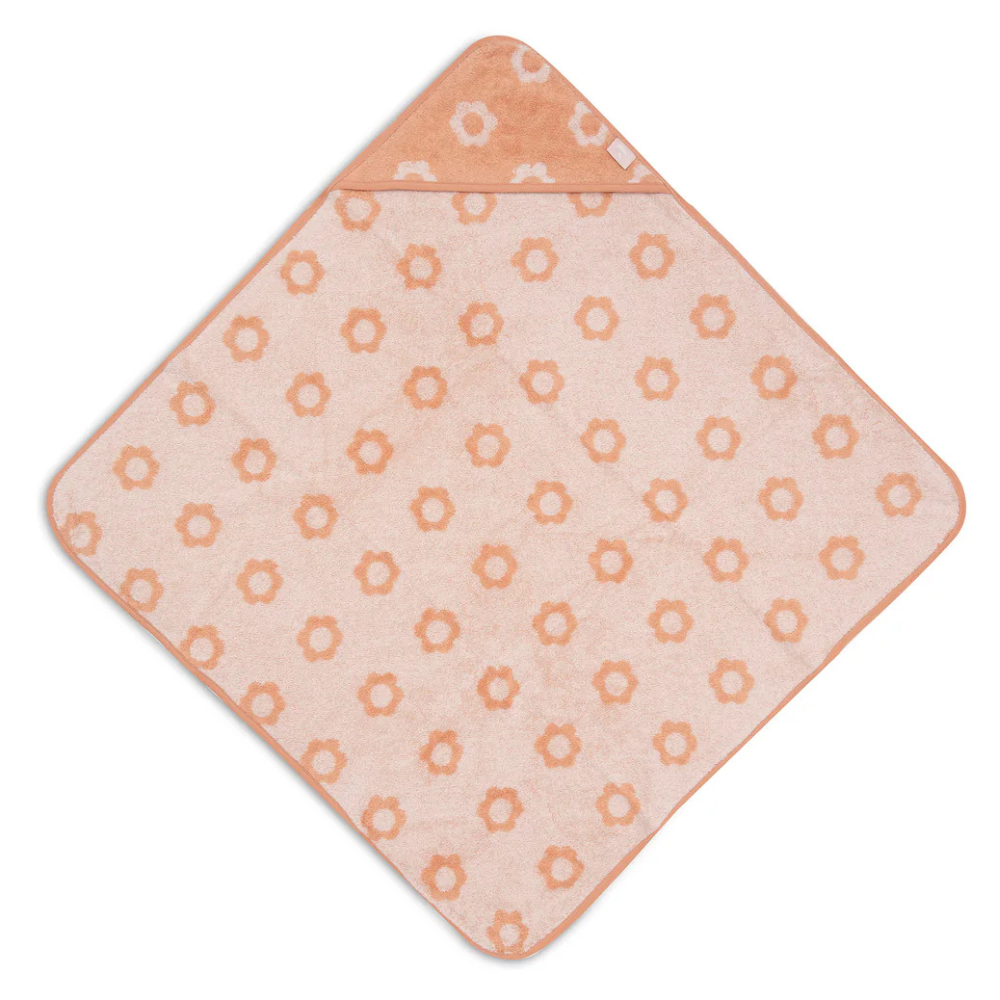 Jollein pelerynka kąpielowa dla dziecka Jacquard Blush