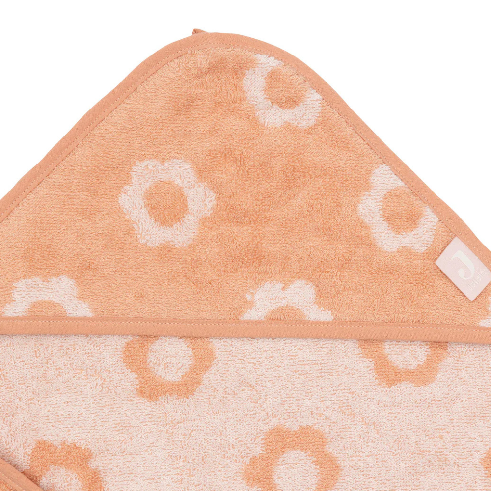 Jollein pelerynka kąpielowa dla dziecka Jacquard Blush