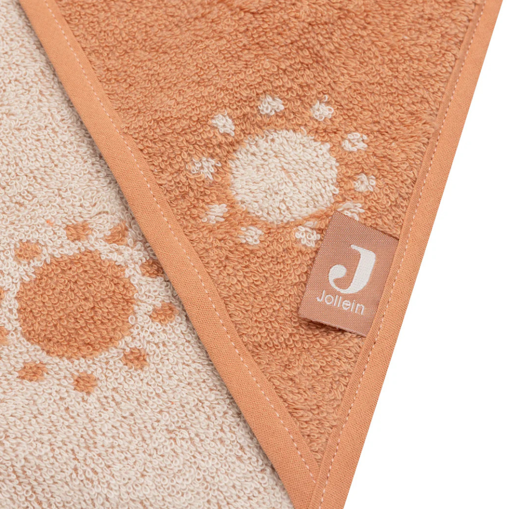Jollein pelerynka kąpielowa dla dziecka Jacquard Light Terra