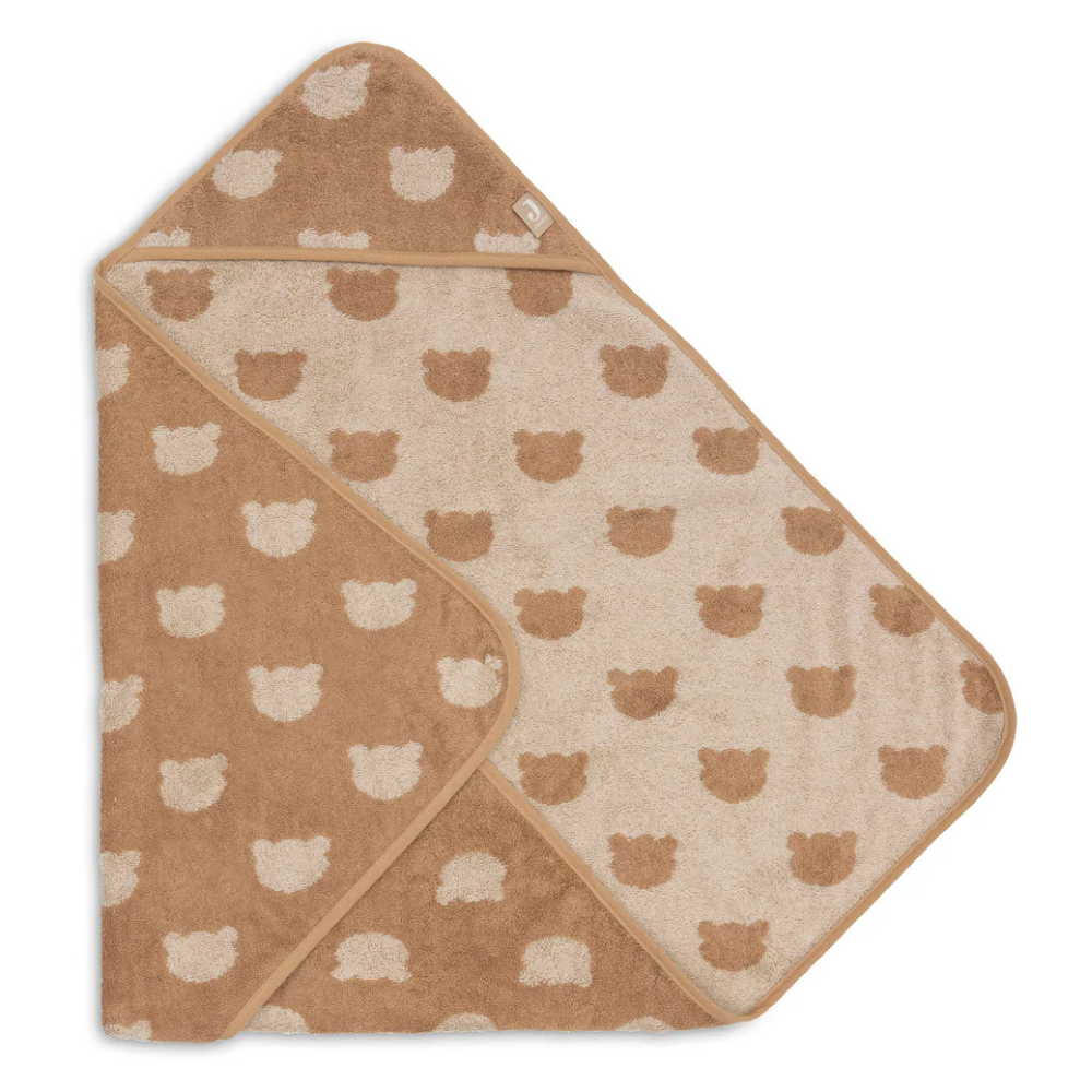 Jollein pelerynka kąpielowa dla dziecka Jacquard Biscuit