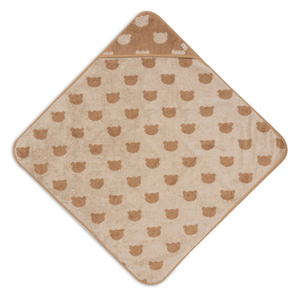 Jollein pelerynka kąpielowa dla dziecka Jacquard Biscuit