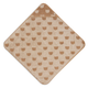 Jollein pelerynka kąpielowa dla dziecka Jacquard Biscuit
