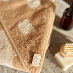 Jollein pelerynka kąpielowa dla dziecka Jacquard Biscuit