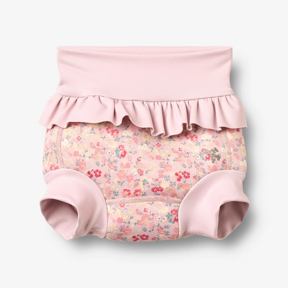 Wheat Spodenki kąpielowe dla dzieci Rita powder flowers and seashells