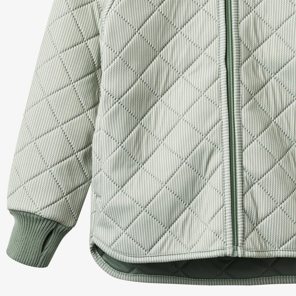 Wheat kurtka termiczna dla dzieci Loui green stripe