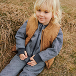Wheat spodnie termiczne dla dzieci Alex ink stripe